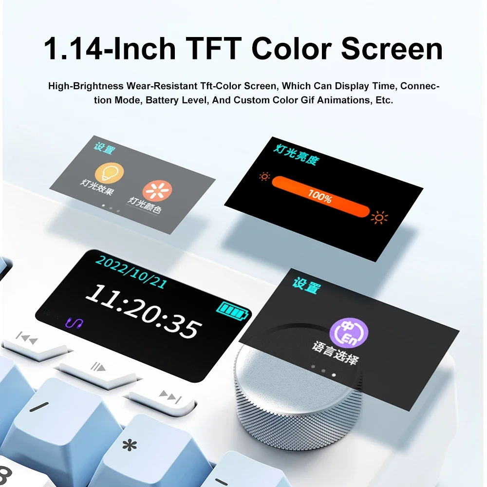 لوحة مفاتيح الألعاب Ajazz AK35 - مراجعة Gaming Keyboard Hot Swappable وسعره