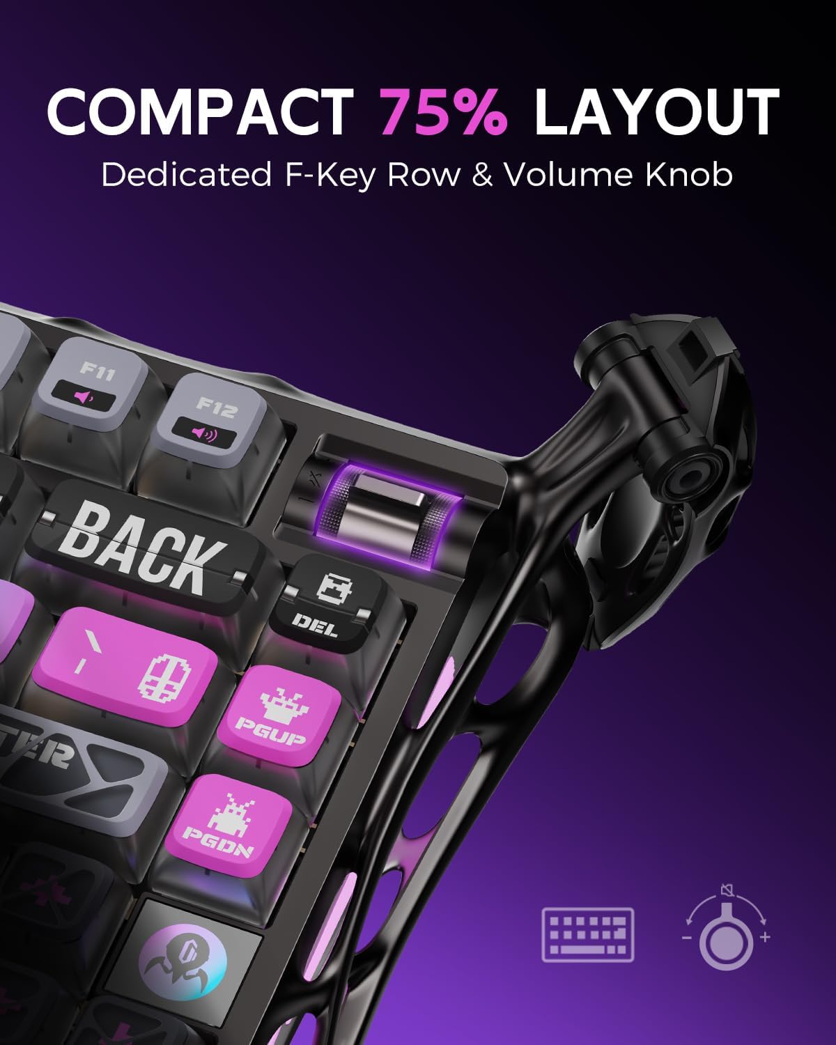 لوحة مفاتيح ميكانيكية لاسلكية  - مراجعة Gaming Keyboard Hot Swappable وسعره